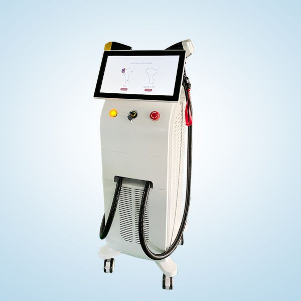 new double handle diode laser hair removal machine reasonable with factory directly sales price spa clinic use, Black
new double handle diode laser hair removal machine reasonable with factory directly sales price spa clinic use, Black