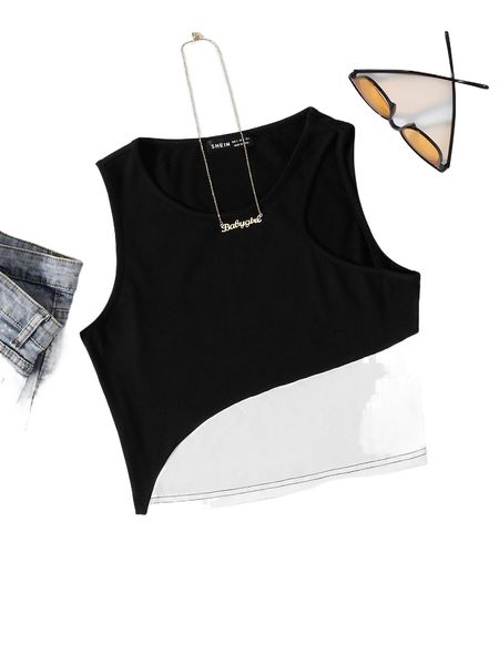 colorblock tank l5ub#, White
colorblock tank l5ub#, White