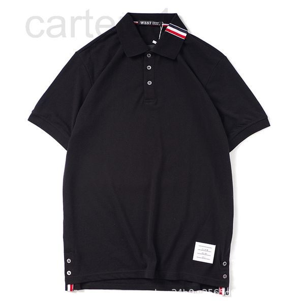 men's t-shirts designer chao brand new summer polo shirt yarn dyed slit loose and versatile short sleeve pure cotton couple t-shirt sxt, White;black
men's t-shirts designer chao brand new summer polo shirt yarn dyed slit loose and versatile short sleeve pure cotton couple t-shirt sxt, White;black