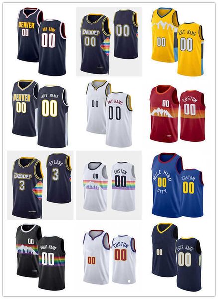 75th custom mens womens denver's nuggets's allen 3 iverson petr 21 cornelie alex 2 english dikembe 55 mutombo basketball jerseys, Black;red
75th custom mens womens denver's nuggets's allen 3 iverson petr 21 cornelie alex 2 english dikembe 55 mutombo basketball jerseys, Black;red