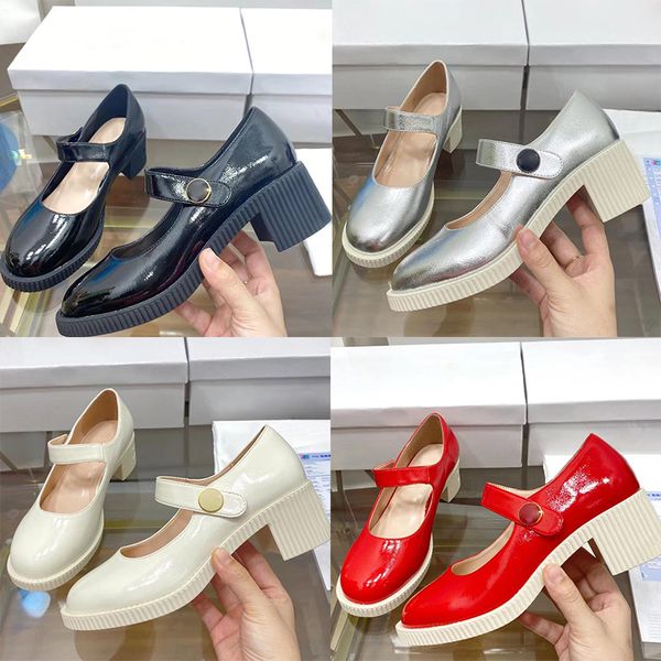designer sandals white mary jane shoes french chunky heels women black shiny calfskin high heel ladylike platform single shoe with box
designer sandals white mary jane shoes french chunky heels women black shiny calfskin high heel ladylike platform single shoe with box