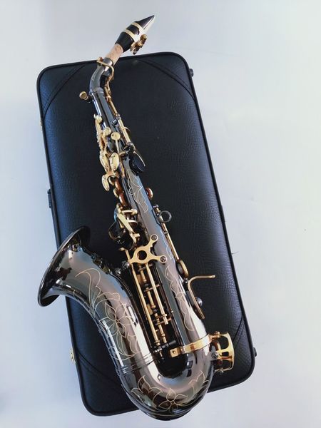 saxophone black new brand s-991 bbtune music instrument golden key high-quality curved soprano saxophone with mouthpiece gift
saxophone black new brand s-991 bbtune music instrument golden key high-quality curved soprano saxophone with mouthpiece gift