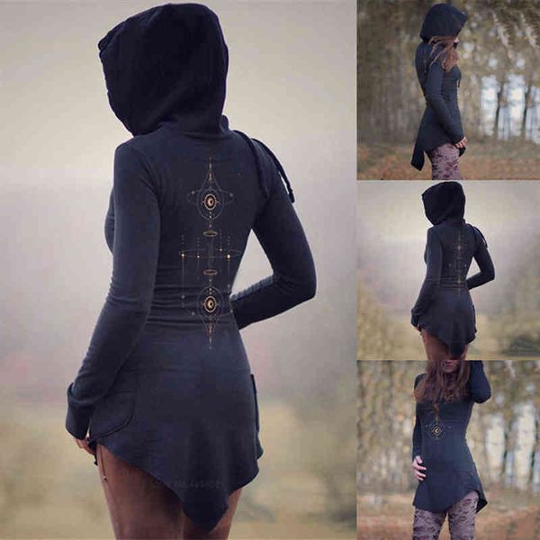 halloween comes for women medieval cosplay gothic viking vintage renaissance dress hooded long sleeve clothing l220714, Black;red
halloween comes for women medieval cosplay gothic viking vintage renaissance dress hooded long sleeve clothing l220714, Black;red