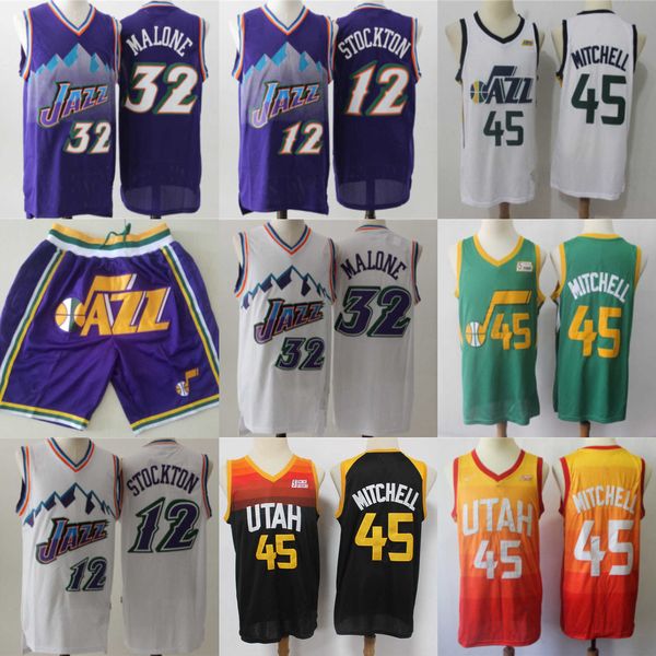 mens utah''jazz''jersey john 12 stockton karl 32 malone donovan 45 mitchell basketball jerseys basketball shorts purple, Black;red
mens utah''jazz''jersey john 12 stockton karl 32 malone donovan 45 mitchell basketball jerseys basketball shorts purple, Black;red