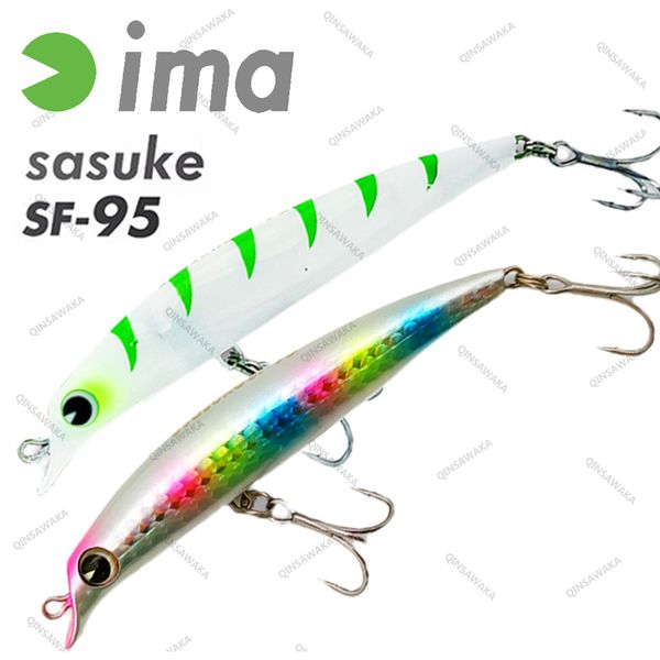 japan ima sasuke sf95 ss95 95mm 8g bass lure baitfish fish floating sinking minnow saltwater stable flight distance tidal flat 220721
japan ima sasuke sf95 ss95 95mm 8g bass lure baitfish fish floating sinking minnow saltwater stable flight distance tidal flat 220721