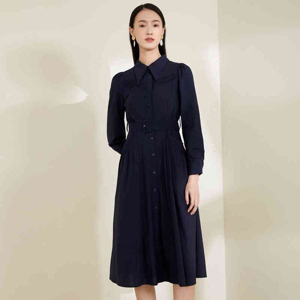 bubble sleeve dress women's spring temperament lace up thin long shirt skirt, Black;gray
bubble sleeve dress women's spring temperament lace up thin long shirt skirt, Black;gray