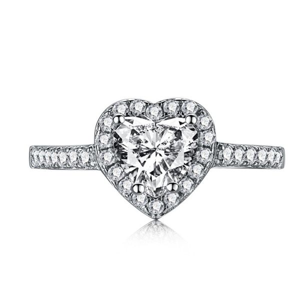 fashion heart designer ring diamond ring for woman white 5a cubic zirconia luxury jewelry 925 sterling silver love wedding rings valentines, Slivery;golden
fashion heart designer ring diamond ring for woman white 5a cubic zirconia luxury jewelry 925 sterling silver love wedding rings valentines, Slivery;golden