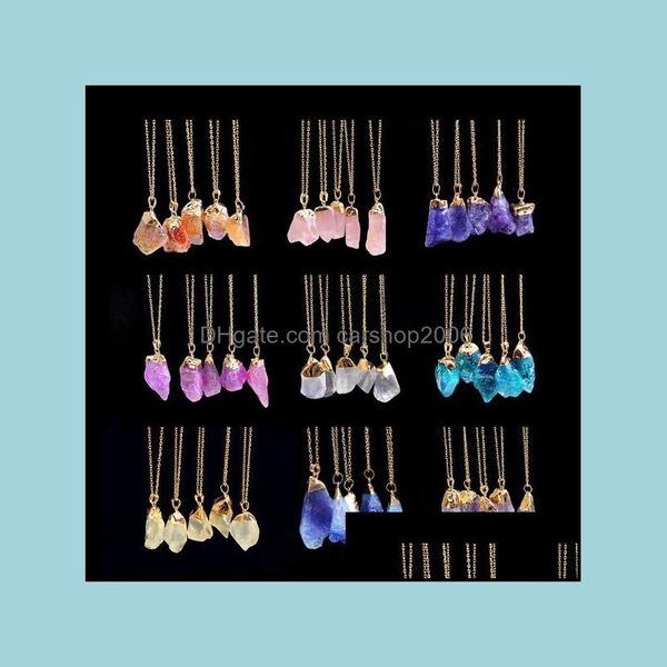pendant necklaces pendants jewelry fashion mticolor natural stone necklace crystal original gold chain for women drop delivery 2021 mr0js, Silver
pendant necklaces pendants jewelry fashion mticolor natural stone necklace crystal original gold chain for women drop delivery 2021 mr0js, Silver