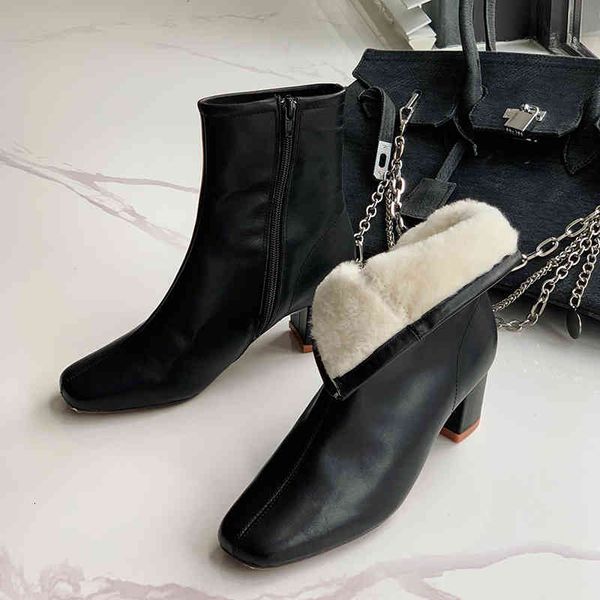 boots winter cowhide snow boots wool thickened warm soft bottom thick heel short for women 0ijp, Black
boots winter cowhide snow boots wool thickened warm soft bottom thick heel short for women 0ijp, Black