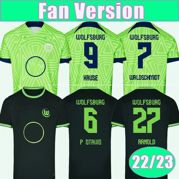 22 23 wolfsburg mens soccer jerseys baku kruse steffen baku .nmecha arnold home away football shirt short sleeves uniforms, Black;yellow
22 23 wolfsburg mens soccer jerseys baku kruse steffen baku .nmecha arnold home away football shirt short sleeves uniforms, Black;yellow