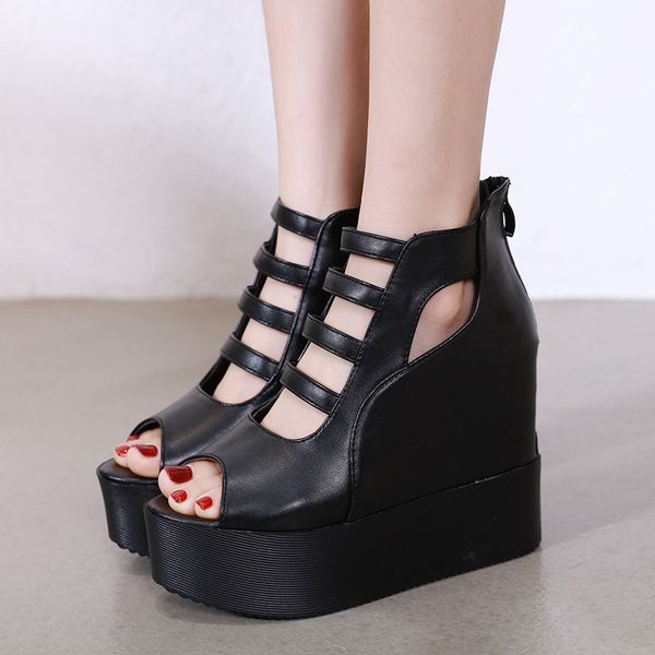 plateforme sandales womenshoes 2022 new korean version wedge sandals hollow platform platform sandals high heels fish mouth shoe, Black
plateforme sandales womenshoes 2022 new korean version wedge sandals hollow platform platform sandals high heels fish mouth shoe, Black