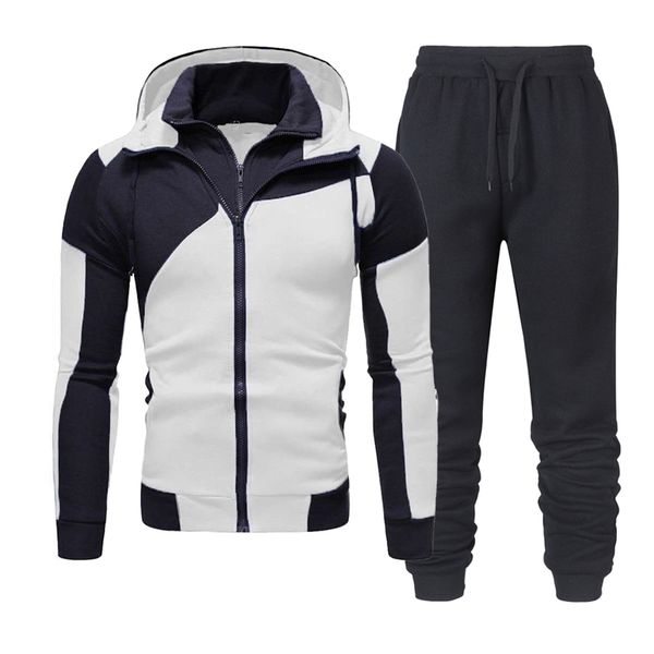 fallwinter mens sport coat long sleeved jacket and tracksuit pants casual zipper design coat sport suit outdoor jogging suit 220817, Gray
fallwinter mens sport coat long sleeved jacket and tracksuit pants casual zipper design coat sport suit outdoor jogging suit 220817, Gray