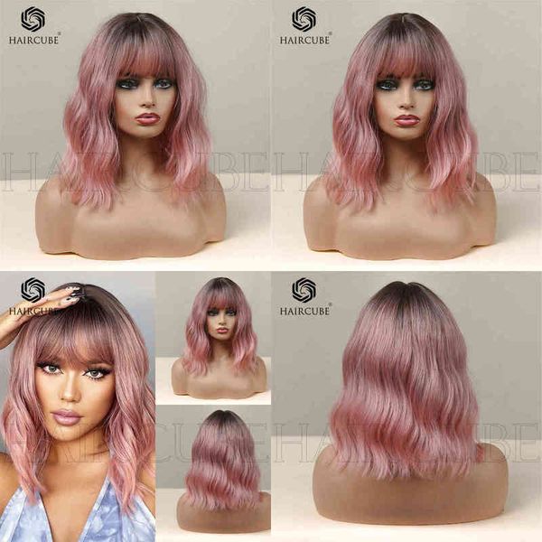 human hair wig synthetic wigs new product in 2022 fashion dyed black gradient pink shoulder length short curly wigs for daily use 220530
human hair wig synthetic wigs new product in 2022 fashion dyed black gradient pink shoulder length short curly wigs for daily use 220530