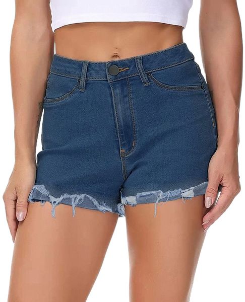 women's casual denim jeans shorts summer frayed ripped raw hem mid waisted washed distressed stretchy jeans shorts 57ws#, White;black
women's casual denim jeans shorts summer frayed ripped raw hem mid waisted washed distressed stretchy jeans shorts 57ws#, White;black
