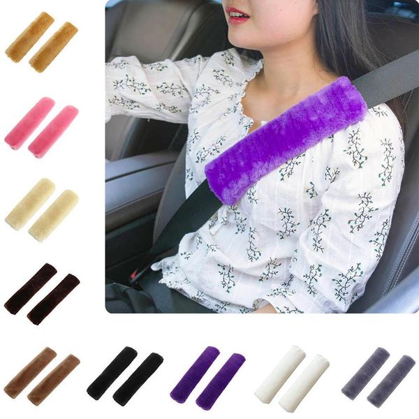 2pcs soft car seatbelt cover sheepskin seat belt pillow pad safety strap shoulder pads for bag accessories
2pcs soft car seatbelt cover sheepskin seat belt pillow pad safety strap shoulder pads for bag accessories