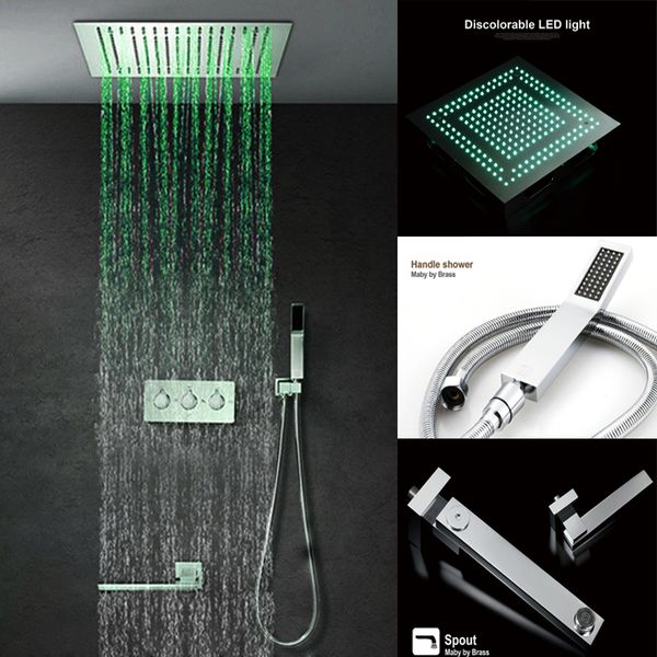 luxury electricity power led shower set polish finsih high flow bath system 16 inches multi function showerhead massage cold mixer tap with
luxury electricity power led shower set polish finsih high flow bath system 16 inches multi function showerhead massage cold mixer tap with