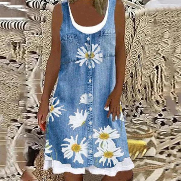 casual dresses summer tank dress button women sunflower print o-neck fake two-piece leisure vacation beach boho vestidoscasual, Black;gray
casual dresses summer tank dress button women sunflower print o-neck fake two-piece leisure vacation beach boho vestidoscasual, Black;gray