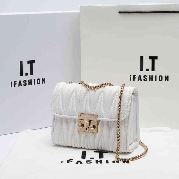 bags advanced sense bag women's new 2021 messenger minority design pu chain 
bags advanced sense bag women's new 2021 messenger minority design pu chain