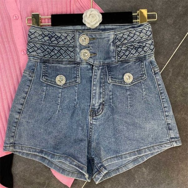 deat women elastic slim straight shorts solid color high waist button fashion spring summer 11b047 210709, White;black
deat women elastic slim straight shorts solid color high waist button fashion spring summer 11b047 210709, White;black
