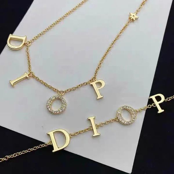 diamond necklace brass jewelry necklaces 18k gold plated letter pendant choker mens and women party lovers gift bracelet set, Silver
diamond necklace brass jewelry necklaces 18k gold plated letter pendant choker mens and women party lovers gift bracelet set, Silver