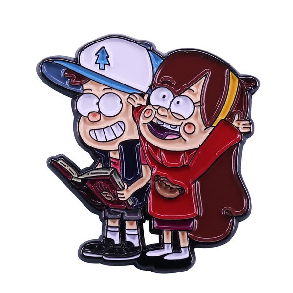 mabel and dipper perler sprites pin badge cartoon television series brooch, Blue
mabel and dipper perler sprites pin badge cartoon television series brooch, Blue