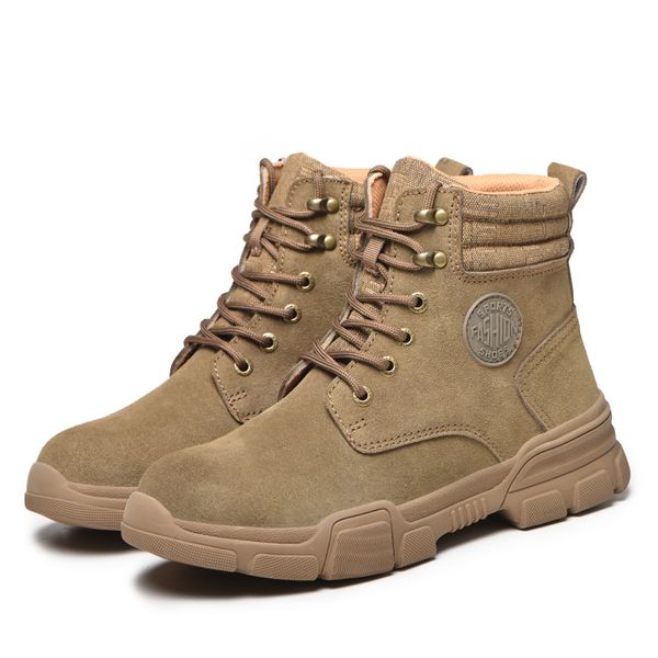 steel toe shoes anti-smashing puncture proof soft light comfortable indestructible protective boots sneaker flexibility, Black;brown
steel toe shoes anti-smashing puncture proof soft light comfortable indestructible protective boots sneaker flexibility, Black;brown