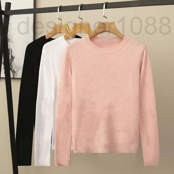 women's knits & tees designer new high-quality three-color three-dimensional straight tube loose and thin long sleeve pullover knitted, White
women's knits & tees designer new high-quality three-color three-dimensional straight tube loose and thin long sleeve pullover knitted, White