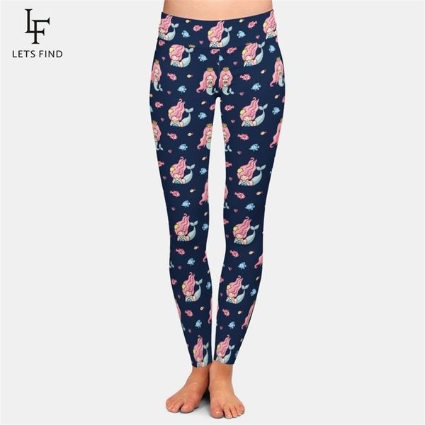 fashion 3d animal cartoon characters mermaid printed leggings high waist elasticity milk silk casual woman leggings 201014, Black
fashion 3d animal cartoon characters mermaid printed leggings high waist elasticity milk silk casual woman leggings 201014, Black