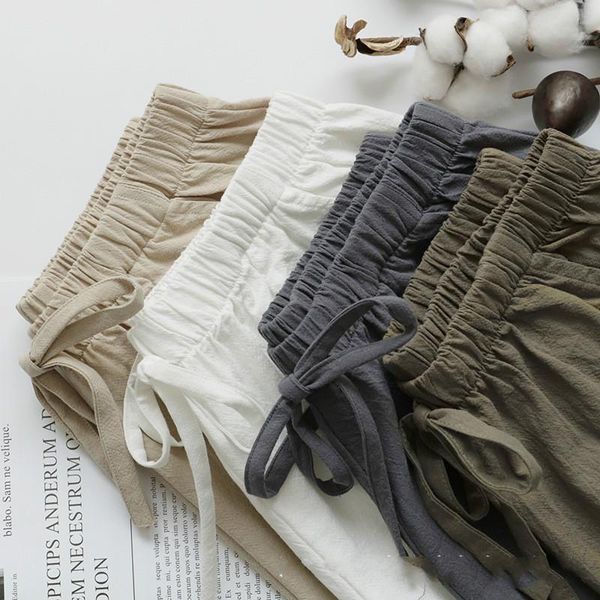 women's shorts summer casual cotton linen women high waist fashion short pants streetwear women's shortswomen's, White;black
women's shorts summer casual cotton linen women high waist fashion short pants streetwear women's shortswomen's, White;black