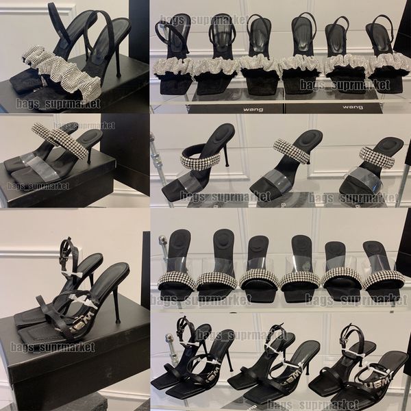 luxury women dress shoes high heels sandals slippers beach thick shoe alphabet lady sandal leather heel with box, Black
luxury women dress shoes high heels sandals slippers beach thick shoe alphabet lady sandal leather heel with box, Black