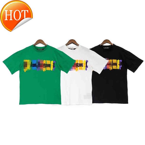 trend men t shirt plamangels tide brand gradient fuzzy colorful letters short sleeve shirts and women lovers high street half, White
trend men t shirt plamangels tide brand gradient fuzzy colorful letters short sleeve shirts and women lovers high street half, White