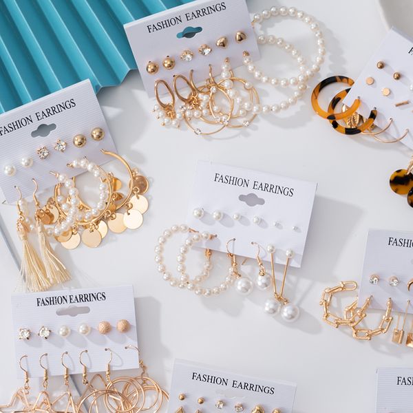 fashion gold earrings set female pearl hoop earrings for women oversize metal circle punk earring tassel jewelry, Golden;silver
fashion gold earrings set female pearl hoop earrings for women oversize metal circle punk earring tassel jewelry, Golden;silver