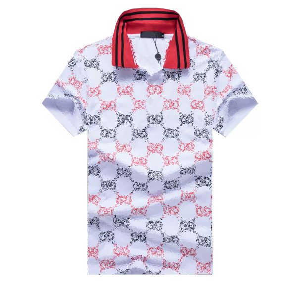 luxury brand mens designer polo t shirt summer fashion breathable short-sleeved lapel casual m-3xl, White;black
luxury brand mens designer polo t shirt summer fashion breathable short-sleeved lapel casual m-3xl, White;black