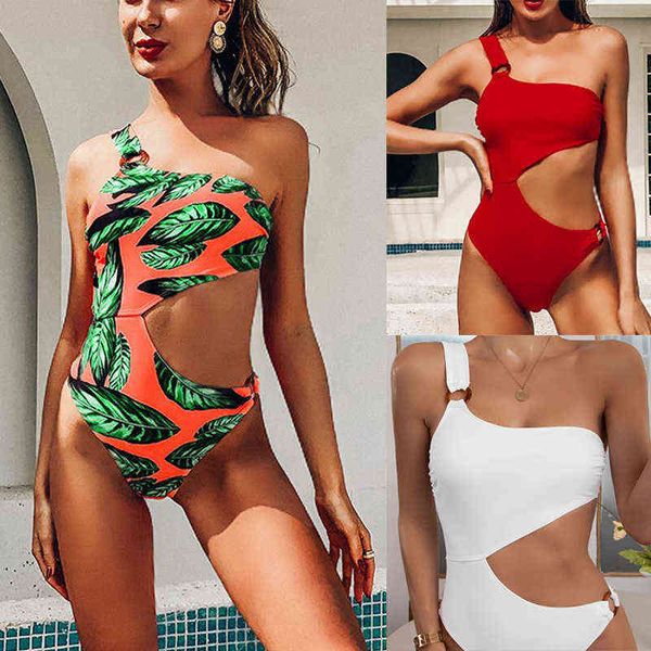 1 piece swimsuit for women one shoulder cut out ladies monokini solid floral print padded bathing suit push up plus size brazilian, White;black
1 piece swimsuit for women one shoulder cut out ladies monokini solid floral print padded bathing suit push up plus size brazilian, White;black
