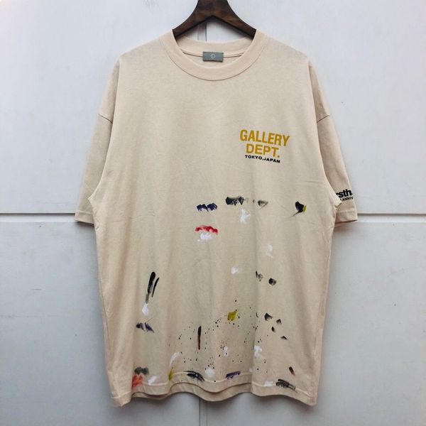 mens t shirts woemn bronzing embroidery letter printing color hand-painted splash ink graffiti cotton loose round neck short-sleeved t-shirt, White;black
mens t shirts woemn bronzing embroidery letter printing color hand-painted splash ink graffiti cotton loose round neck short-sleeved t-shirt, White;black