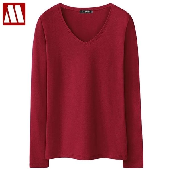 women's t-shirts long sleeve undershirt v neck pure color tshirt woman casual tees t shirt female men fashion c414 220401, White
women's t-shirts long sleeve undershirt v neck pure color tshirt woman casual tees t shirt female men fashion c414 220401, White