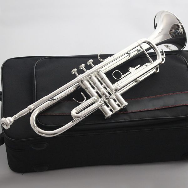 new mfc bb trumpet 4435s silver plated music instruments profesional trumpets student included case mouthpiece accessories
new mfc bb trumpet 4435s silver plated music instruments profesional trumpets student included case mouthpiece accessories