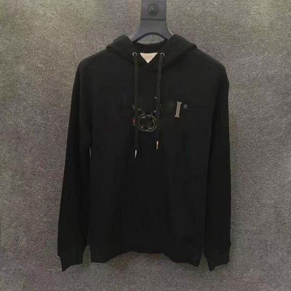 autumn and winter designer men's women hoodies sweatshirts couple simple steel printed letters logo casual loose hooded fleece, Black
autumn and winter designer men's women hoodies sweatshirts couple simple steel printed letters logo casual loose hooded fleece, Black