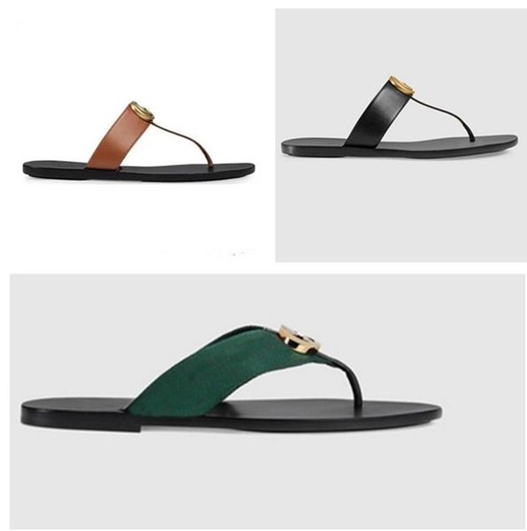2022 designer luxury slides women flip flops leather sandal double metal black white brown slippers summer beach sandals
2022 designer luxury slides women flip flops leather sandal double metal black white brown slippers summer beach sandals