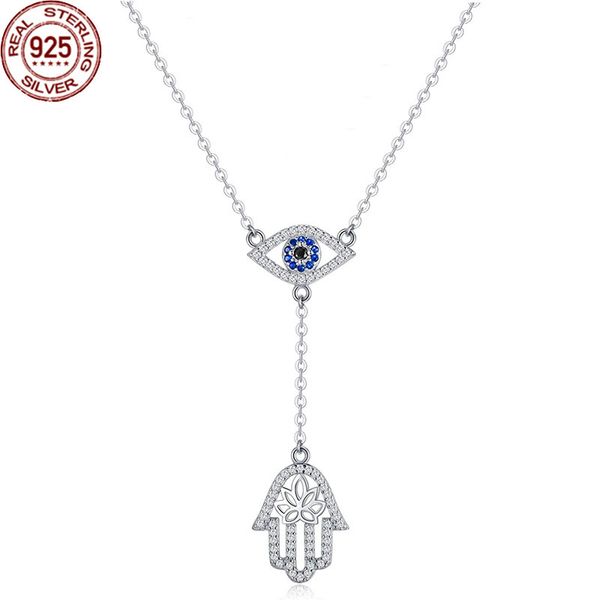 new s925 silver blue zircon demon eye pendant ham palm female's christmas gift
new s925 silver blue zircon demon eye pendant ham palm female's christmas gift