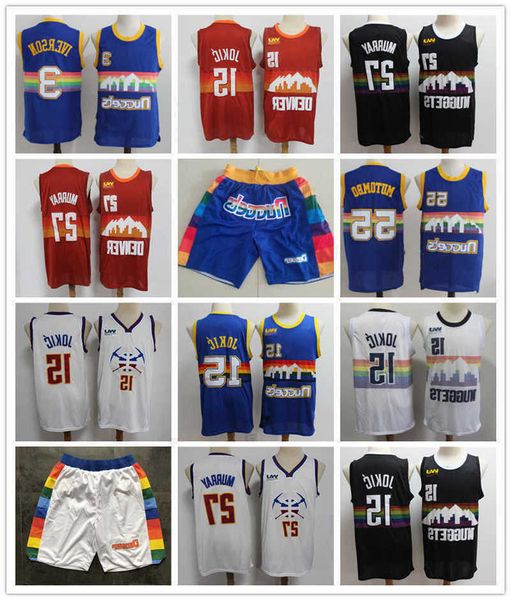 jersey dikembe 55 mutombo allen 3 iverson nikola 15''jokic jamal 27 murray denver''nuggets''men basketball jer, Black;red
jersey dikembe 55 mutombo allen 3 iverson nikola 15''jokic jamal 27 murray denver''nuggets''men basketball jer, Black;red