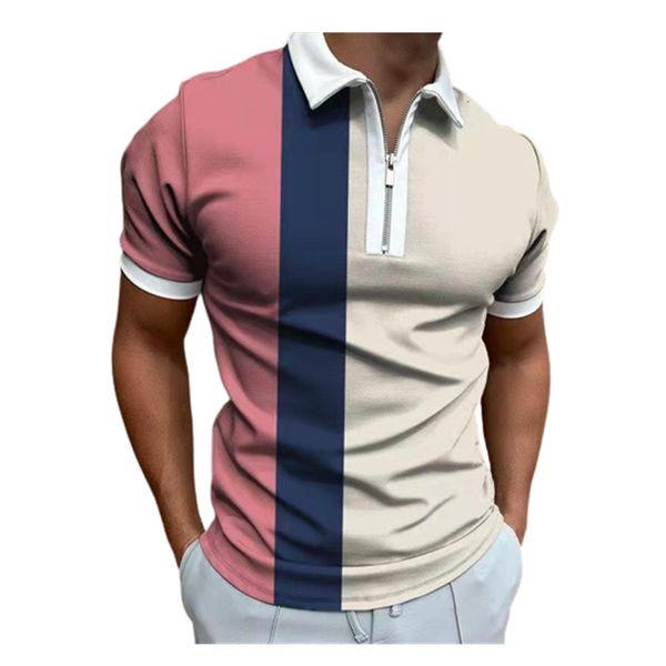 summer trendy 3d print polos tshirts for men slim fit zipper button lapel designer short sleeve loose casual polo shirts 3dpolo1, White;black
summer trendy 3d print polos tshirts for men slim fit zipper button lapel designer short sleeve loose casual polo shirts 3dpolo1, White;black