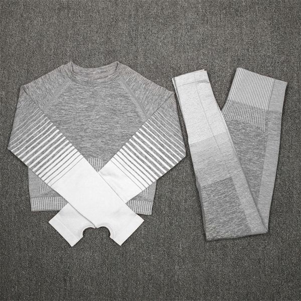 normov women yoga set 2 pcs s fot fitness long sleeve high waist sport leggings gym sports suits suit 220317, Gray
normov women yoga set 2 pcs s fot fitness long sleeve high waist sport leggings gym sports suits suit 220317, Gray