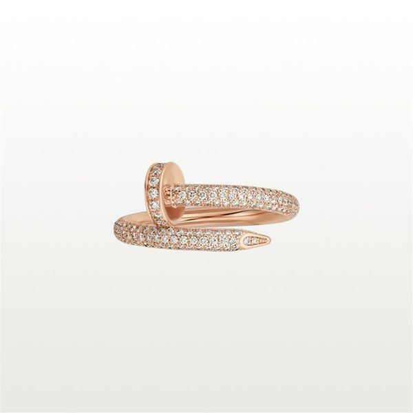 designer nail ring luxury jewelry star diamonds band rings for women titanium steel alloy gold-plated process accessories never fa240v, Silver
designer nail ring luxury jewelry star diamonds band rings for women titanium steel alloy gold-plated process accessories never fa240v, Silver