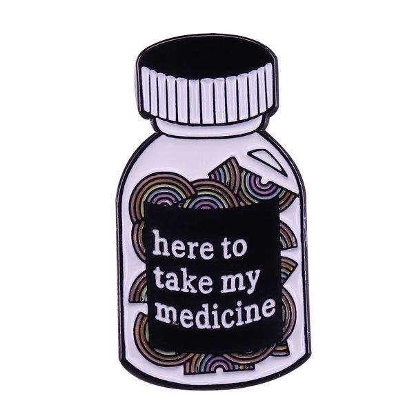 here to take my medicine - soft enamel pin inspired by hstyles new song ''medicine'' - a bisexuality anthem, Blue
here to take my medicine - soft enamel pin inspired by hstyles new song ''medicine'' - a bisexuality anthem, Blue