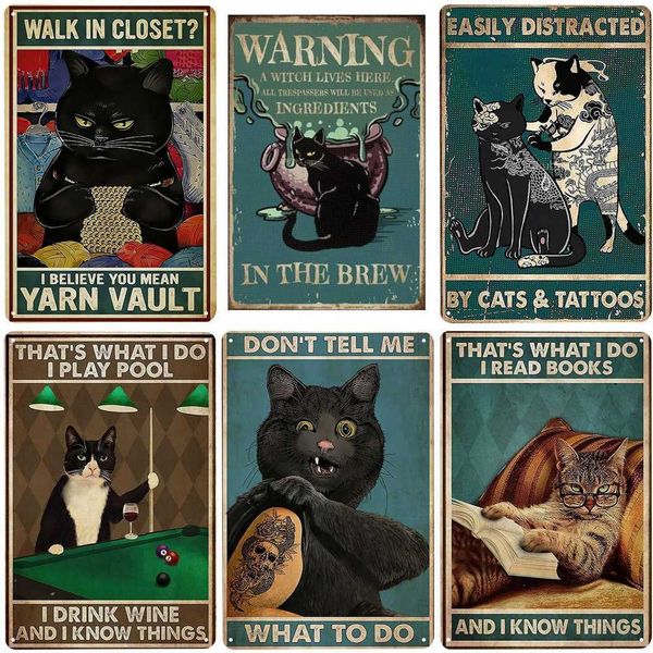 funny black cat vintage metal tin sign don't tell me what to do cat wall decor for bar nice butt art posters cat lovers gifts
funny black cat vintage metal tin sign don't tell me what to do cat wall decor for bar nice butt art posters cat lovers gifts