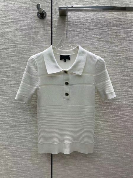 2022 autumn milan runway sweaters lapel neck short sleeve women's sweater high end jacquard cardigan designer clothing 0528-12, White;black
2022 autumn milan runway sweaters lapel neck short sleeve women's sweater high end jacquard cardigan designer clothing 0528-12, White;black