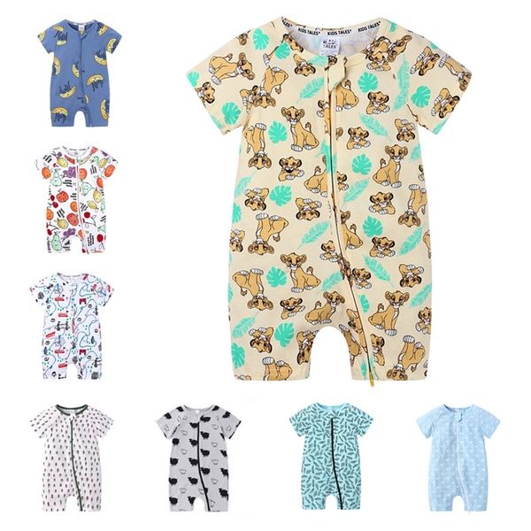 short-sleeve baby rompers animal dinosaur print baby boy clothes jumpsuit summer onesie infant baby girls born clothings 220805, Blue
short-sleeve baby rompers animal dinosaur print baby boy clothes jumpsuit summer onesie infant baby girls born clothings 220805, Blue