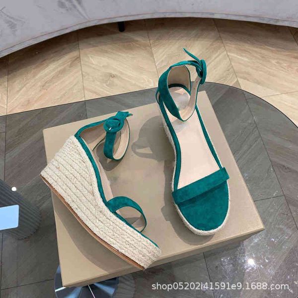 sandals summer high-heeled sandals slope thick soled straw open toe women's shoes muffin one line belt fashion, Black
sandals summer high-heeled sandals slope thick soled straw open toe women's shoes muffin one line belt fashion, Black