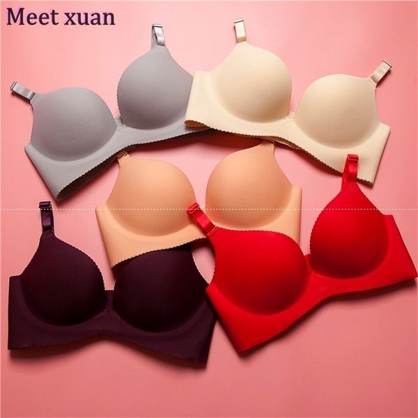abc cup bras for women seamless bra push up wireless bra intimates female underwear 220627, Red;black
abc cup bras for women seamless bra push up wireless bra intimates female underwear 220627, Red;black